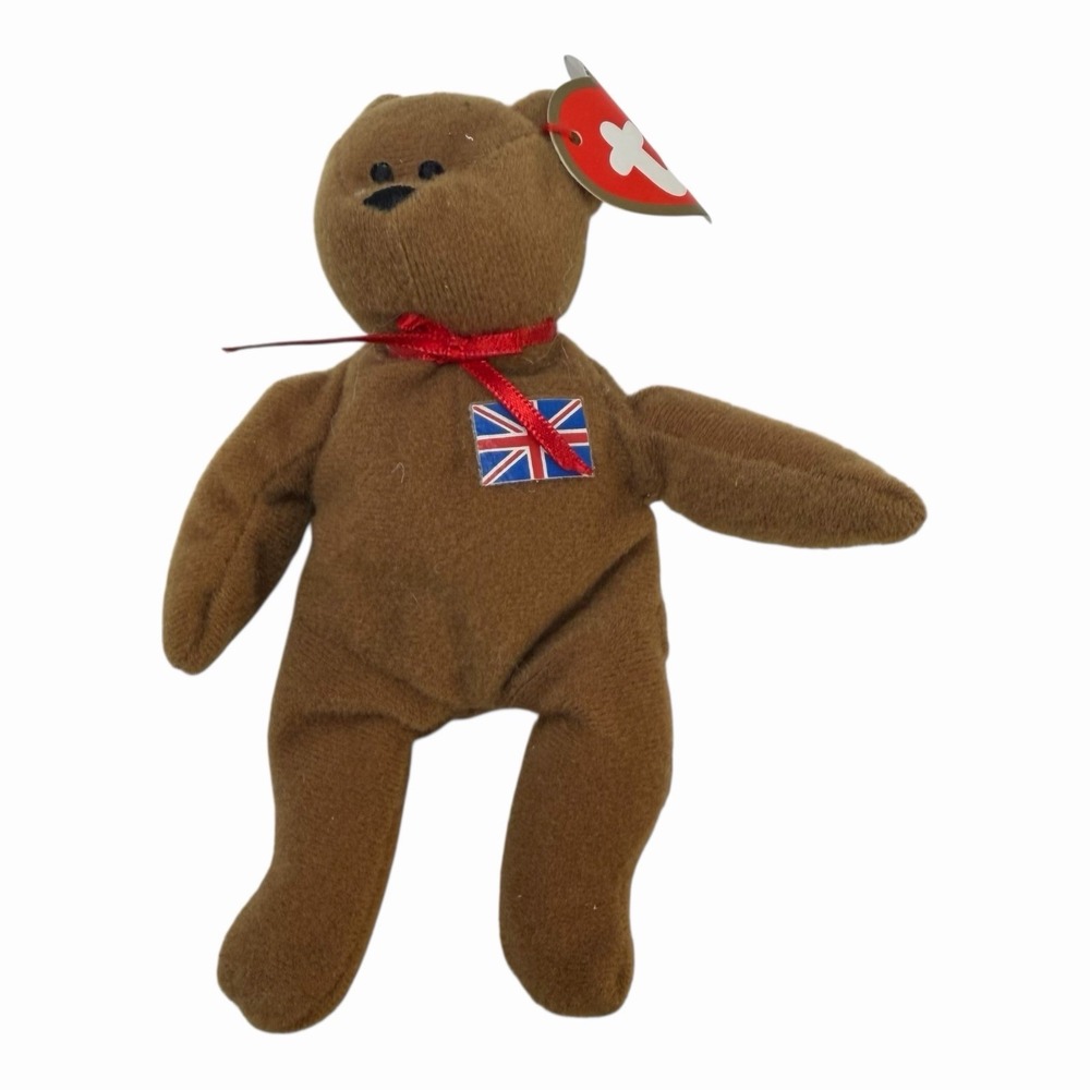 TY Teenie Beanies Babies Briton‎ Britannia the Bear 5.5"